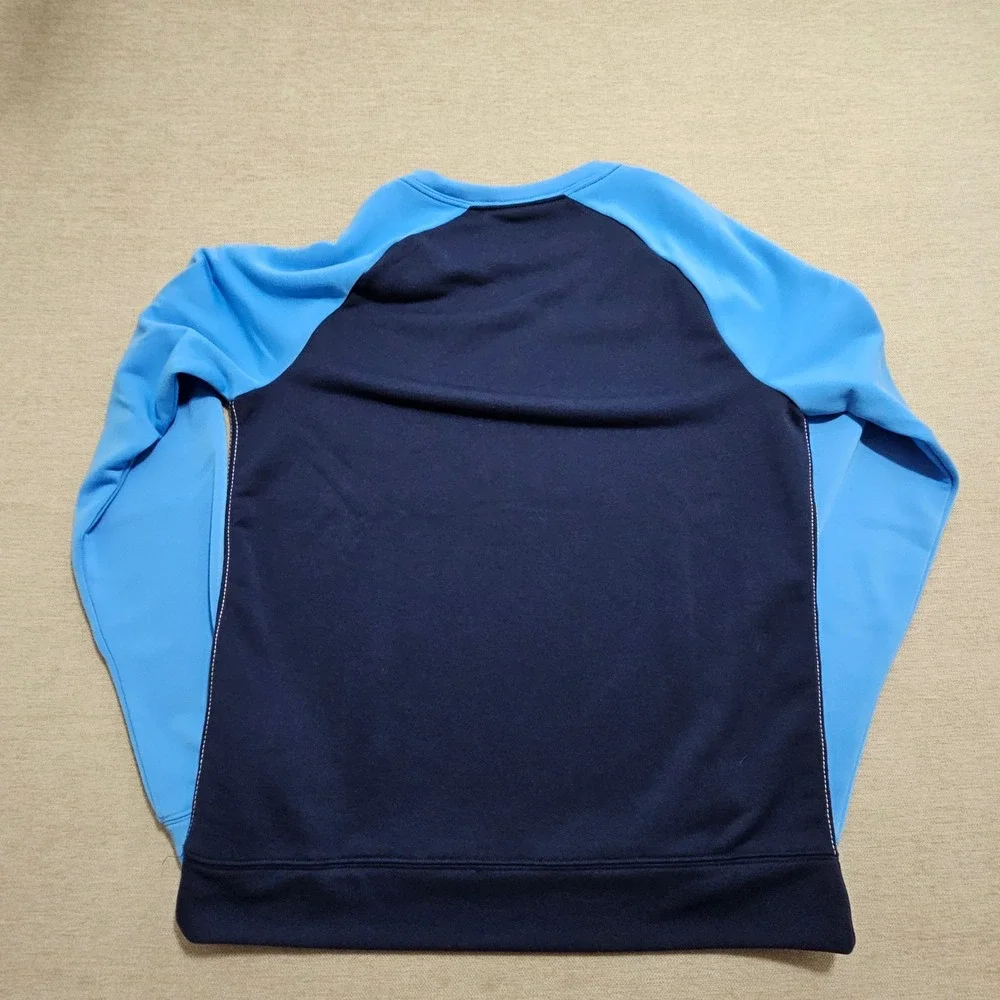 Nike Tennessee Titans NFL Dri-FIT Navy‎ Blue Raglan Sweatshirt Mens Medium M